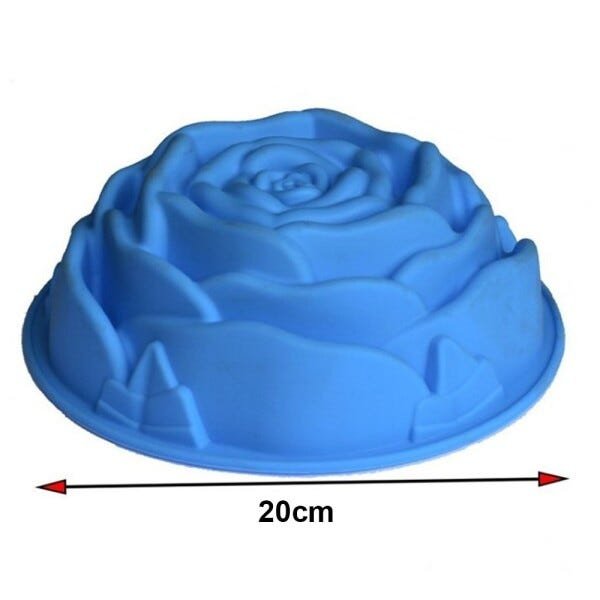 Forma de Silicone Para Doces Torta Pudim Bolo Cozinha Princesa Azul Kit 3  Unidades - ABMIDIA - Formas e Assadeiras - Magazine Luiza