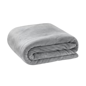 Cobertor Queen Velour Neo Classic Cinza Limestone 220x240cm