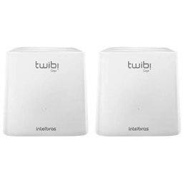 Roteador Wireless Intelbras MESH Twibi Giga 2UN - 4750079 Branco Bivolt - 1