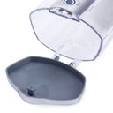 Ver imagem 6 de Dispenser Duplo Shampoo Sabonete Liquido Alcool Banheiro Hotel Casa Shopping