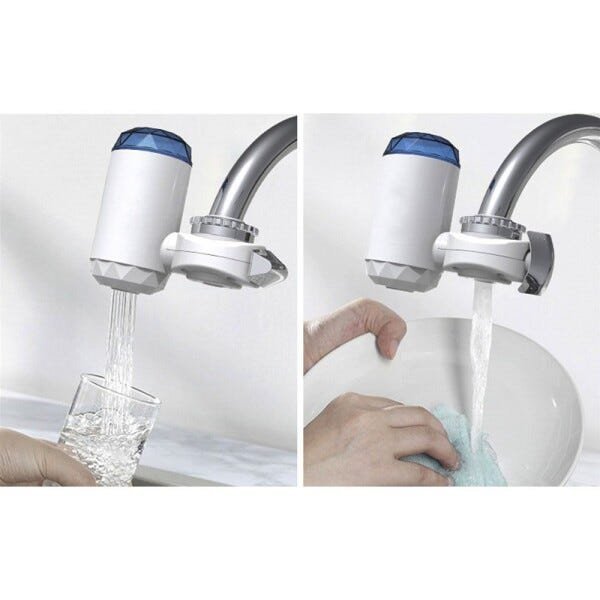 Filtro de Água Purificador Torneira Cozinha Pia Ecologico Adaptador Universal Casa - 4