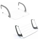 Ver imagem 3 de Mini Varal Portátil Secador de Roupas Janelas Varanda Porta Box Banheiro Lavanderia
