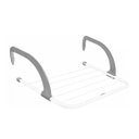 Ver imagem 1 de Mini Varal Portátil Secador de Roupas Janelas Varanda Porta Box Banheiro Lavanderia