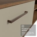 Ver mais imagens de Rack para Tv até 80 Polegadas 218 Cm 2 Portas Rustic/crema Agata Madesa