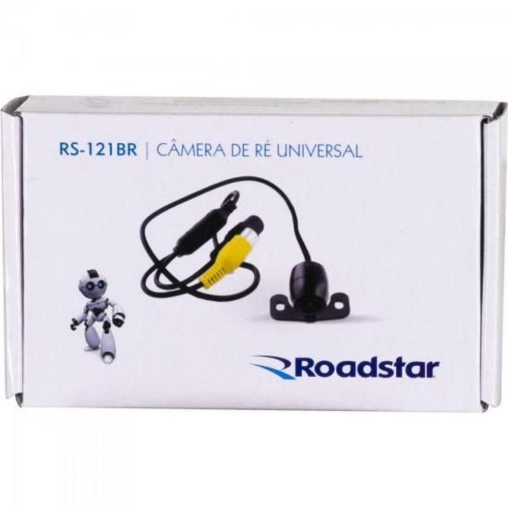 Câmera de Re a Prova D'Água Rs121Br Preta Roadstar - 4