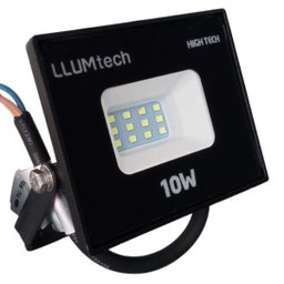 KIT COM 2 REFLETOR DEEP LED PARA JARDIM VERDE HIGH TECH SMD 10W LLUM - 8