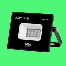 KIT COM 2 REFLETOR DEEP LED PARA JARDIM VERDE HIGH TECH SMD 10W LLUM - 6