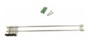 Ver imagem 3 de Kit 6 Colheres Utensílios em Silicone com Cabo Inox + Sup Inox 6 Ganchos