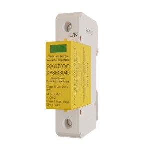 DISPOSITIVO PROTETOR DE SURTO DPS SLIM INT BIVOLT 45KA EXATRON