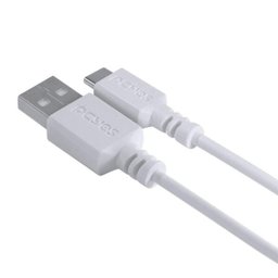Cabo USB a 2.0 para USB Tipo C para Celular Smartphone 1M Branco - PUACB-01 - 5 Cabo USB a 2.0 para USB Tipo C para Celular Smartphone 1M Branco - PUACB-01 - 5