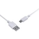 Ver imagem 4 de Cabo USB a 2.0 para USB Tipo C para Celular Smartphone 1M Branco - PUACB-01