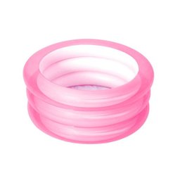 BEL/LAZER/PISCINA KIDDIE POOL 3 ANEIS 43L 70X30CM ROSA Piscina Inflável Rosa 43 Litros Kids - 1