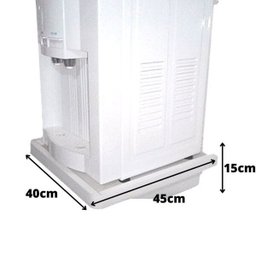Prateleira Suporte Filtro Bebedouro Água 45x40 Mdf - Branco - 2
