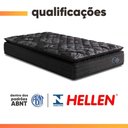 Ver imagem 6 de Colchão Casal Molas Ensacadas City Pillow Top 138x188x23cm Hellen