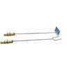Espetos Para Churrasco 6 Un + Rastelo Para Brasa + Garfo 59 cm - 3