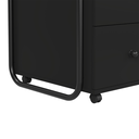 Ver imagem 6 de Gaveteiro para Escritório 3 Gavetas Estilo Industrial Criare Preto