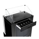 Ver imagem 2 de Balcão Caixa Mpxa075r Gelopar Aurora Caixa 0,75mt Bivolt Preto