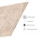 Ver imagem 2 de Tapete Felpudo 150x200 Classic Super Macio Antiderrapante
