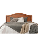 Ver imagem 1 de Cabeceira Queen Provençal Luxo Estofada 160x60 - Suede Terracota - Tachas Fume