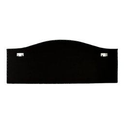 Cabeceira Queen Provençal Luxo Estofada 160x60 - Suede Terracota - Tachas Fume - 4