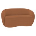 Ver imagem 6 de Sofá 3 Lugares Living Orgânico Sala de Estar 180cm Garbin K04 Bouclê Terracota - Mpozenato