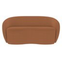 Ver mais imagens de Sofá 3 Lugares Living Orgânico Sala de Estar 180cm Garbin K04 Bouclê Terracota - Mpozenato