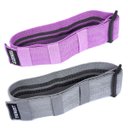 Ver imagem 1 de Hip Band Elástico Extensor Ajustável Kit 2 Intensidades Yangfit