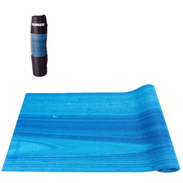 Tapete Yoga Mat Pilates em PVC 6mm Rainbow Com Bolsa Yangfit