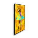 Ver imagem 1 de QUADRO 110X50CM BAILARINA COLORIDO 3 MP FLUT CANV