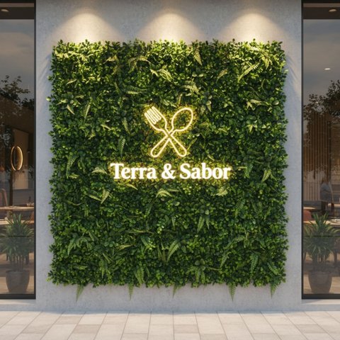 17 Placas Jardim Vertical Artificial Samambaia Eucalipto 60x40 Parede Verde Residencial Interno