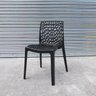 Kit 4 Cadeiras de Mesa Sala para Jantar Gruvyer Design Preta - 4