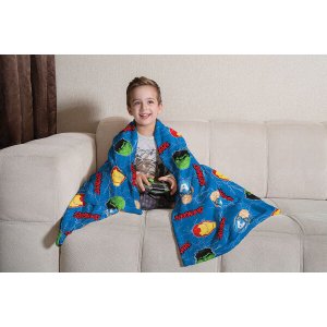 Manta Cobertor Infantil Microfibra Lepper - 125x150 – Vingadores