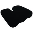 Ver imagem 3 de Almofada terapêutica para cóccix 38x32cm preta