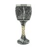 Taça Medieval Em Aço E Resina Crânio: Fs - 6