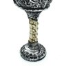 Taça Medieval Em Aço E Resina Crânio: Fs - 1