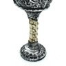 Taça Medieval Em Aço E Resina Crânio: Fs - 4