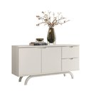 Ver imagem 6 de Balcão Buffet Aparador 100% MDF 2 Portas 2 Gavetas 150cm Vicenza