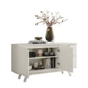 Ver imagem 7 de Balcão Buffet Aparador 100% MDF 2 Portas 2 Gavetas 150cm Vicenza