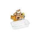 Ver imagem 2 de Banheira Cristal Incolor Retangular Gigante 800ml 6 Unidades Pet Piu Jel Plast
