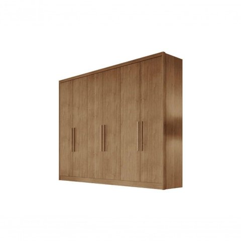 Guarda Roupa Casal 6 Portas 8 Gavetas Messina-cumaru Móveis Novo Horizonte
