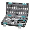 Kit Ferramentas com Maleta 1/4 Crv 57 Peças - Stels - 2