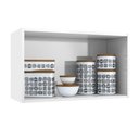 Ver imagem 4 de Armário de Cozinha Modulado Topázio c/ 2 Portas Branco - Telasul