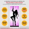 Adesivo Decorativo Porta Pole Dance Dança Fundo Pink - 5