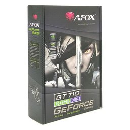Placa de Vídeo Afox GeForce GT710, 2GB, DDR3, 64 Bits, Low Profile, HDMI/DVI/VGA - AF710-2048D3L7 - 8 Placa de Vídeo Afox GeForce GT710, 2GB, DDR3, 64 Bits, Low Profile, HDMI/DVI/VGA - AF710-2048D3L7 - 8