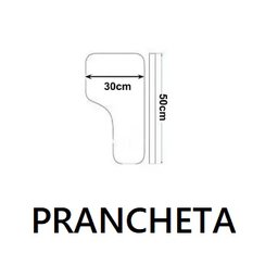 Kit 10 Cadeiras Universitárias Azul com Porta Livros Prancheta Plástica - 4