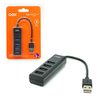 Hub USB 2.0 Oex Hb102, 4 Portas - 1