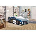 Ver imagem 4 de Cama Solteiro Carro Infantil para Menino Menina Quarto - Polícia