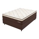 Ver imagem 5 de Cama Box Casal Colchão Magnético Massageador Omega 138x188x26cm Marrom