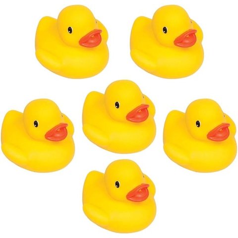 Brinquedo para Banho - Patinhos - 6 unidades - Buba BUB09684