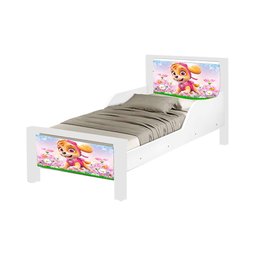 Mini Cama de Criança Infantil Adesivada Cachorrinha - 2